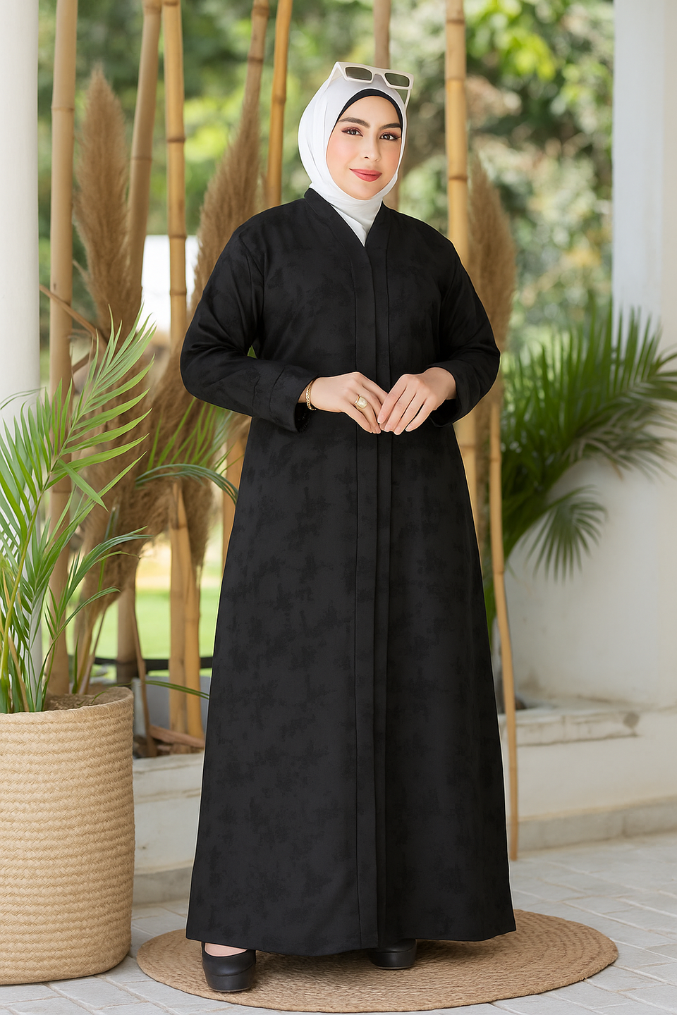 Abaya Elegancia – Sobriété noble & allure intemporelle