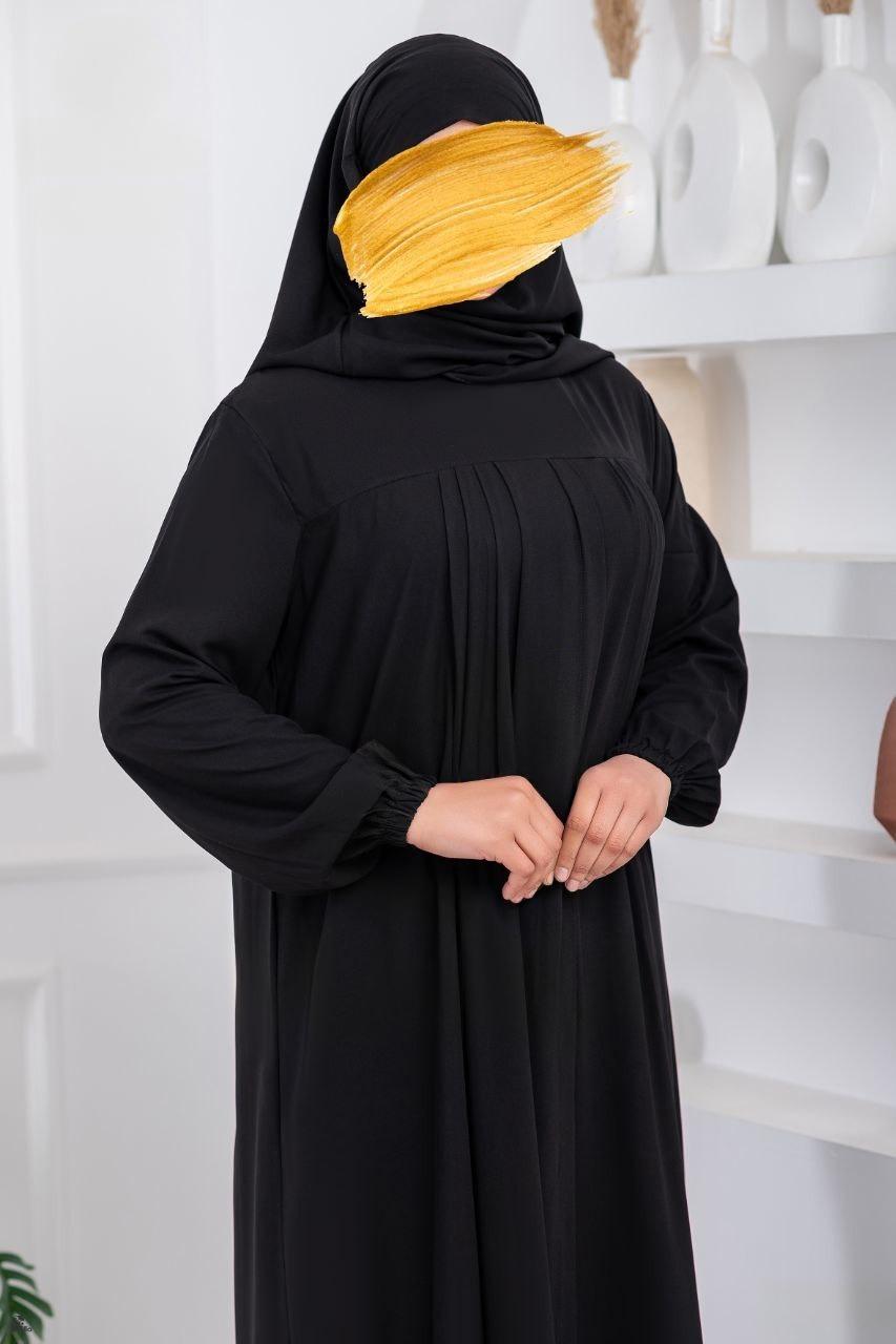 Abaya Royale avec Khimar – Élégance et Pudeur Absolues