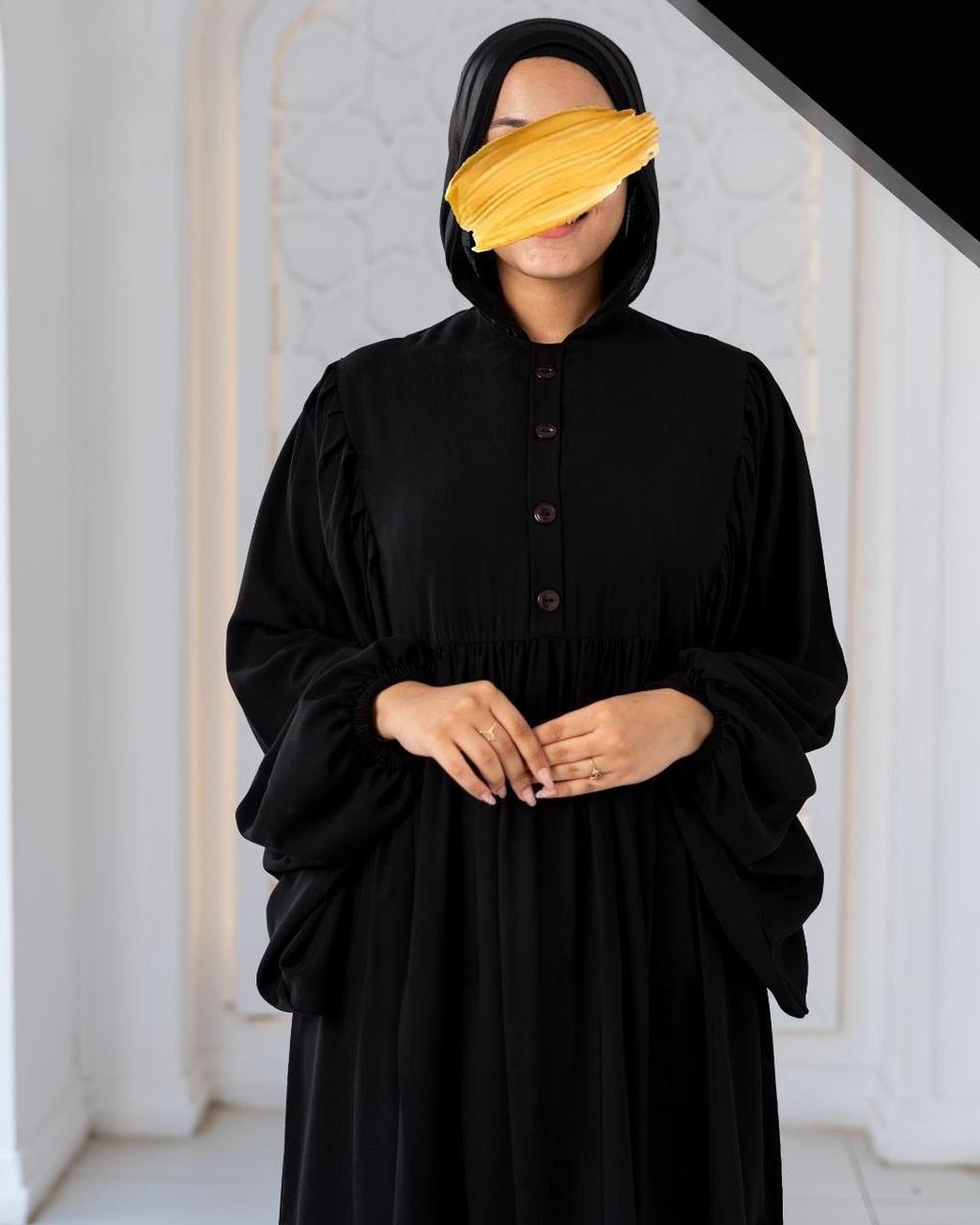 Abaya Luxe en Tissu Royal – Élégance et Confort au Quotidien