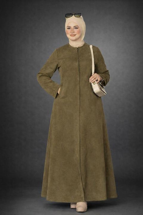 Robe longue YOUSR en suède premium