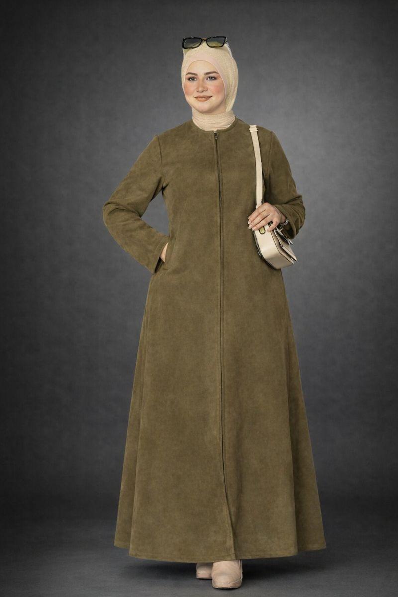 Robe longue YOUSR en suède premium